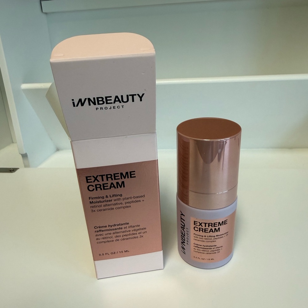 INNBEAUTY PROJECT Extreme Cream- Moisturizer & Firming Facial Cream, NEW Mini